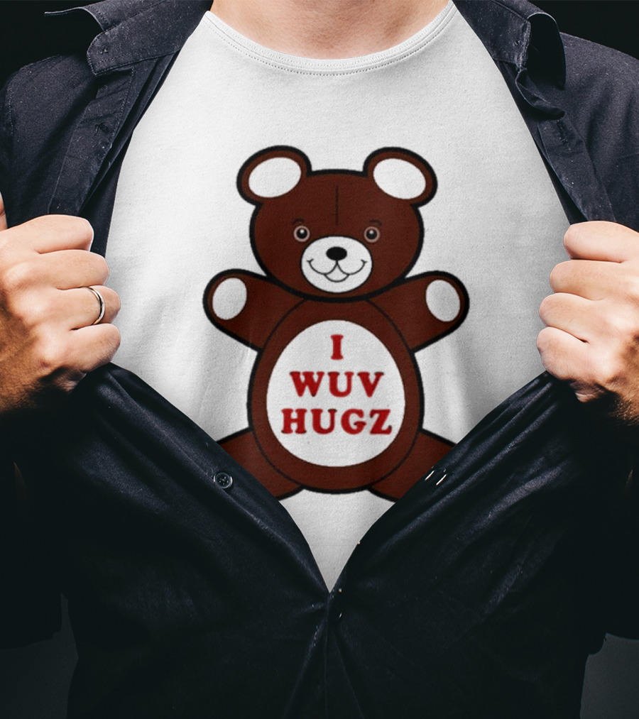 I Wuv Hugz Teddy Bear Cuddle T-Shirt