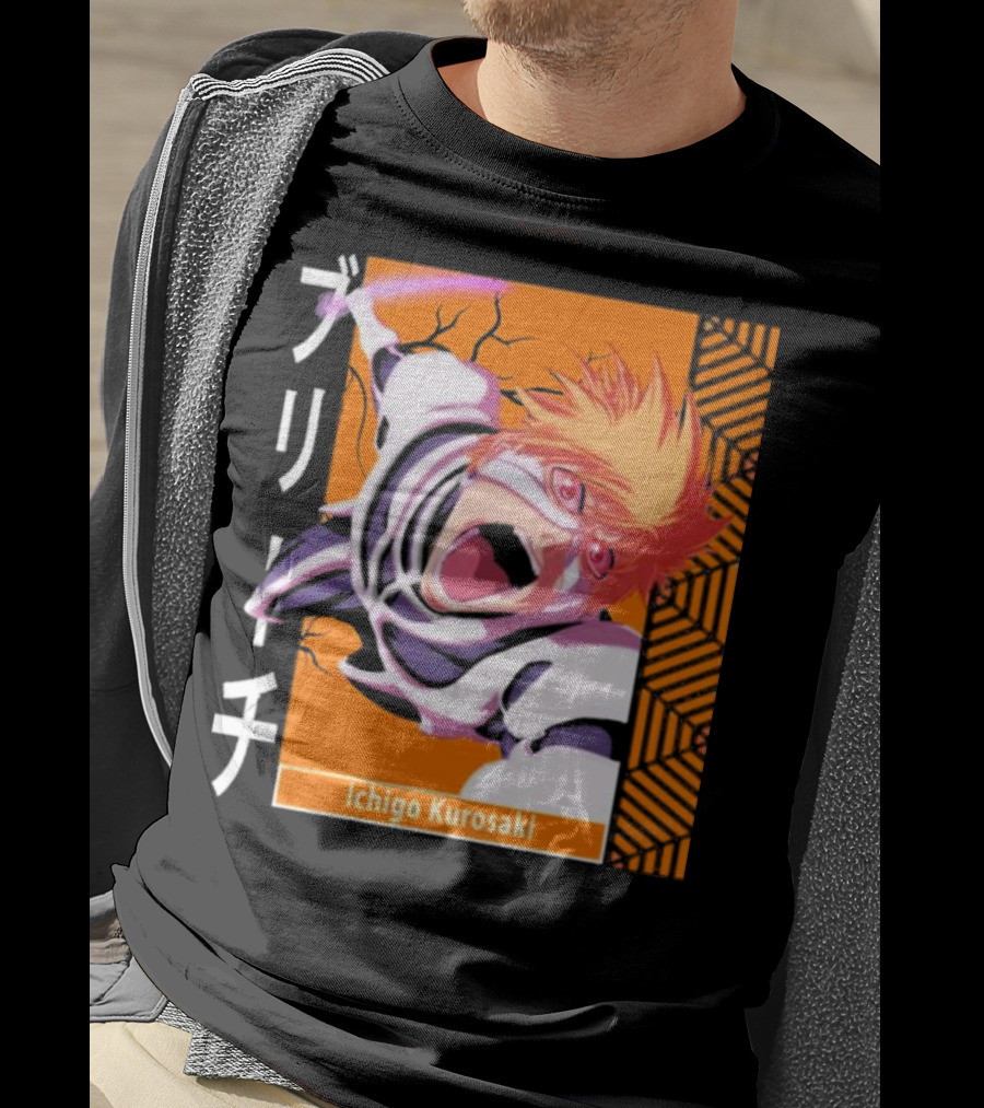 Bleach Ichigo Kurosaki Anime Manga Character T-Shirt