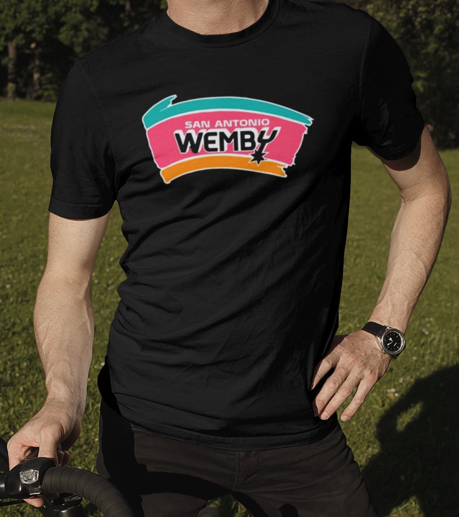 San Antonio Wemby Retro T-Shirt