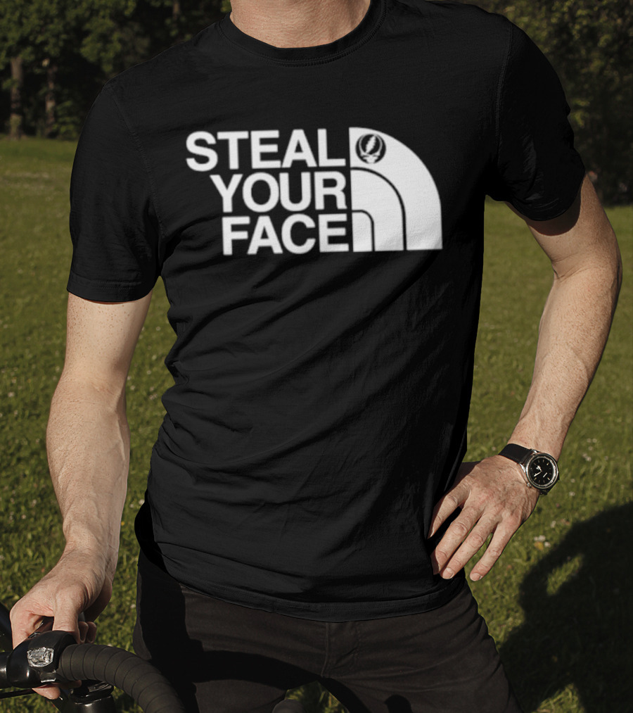 Steal Your Face Grateful Dead North Face T-Shirt