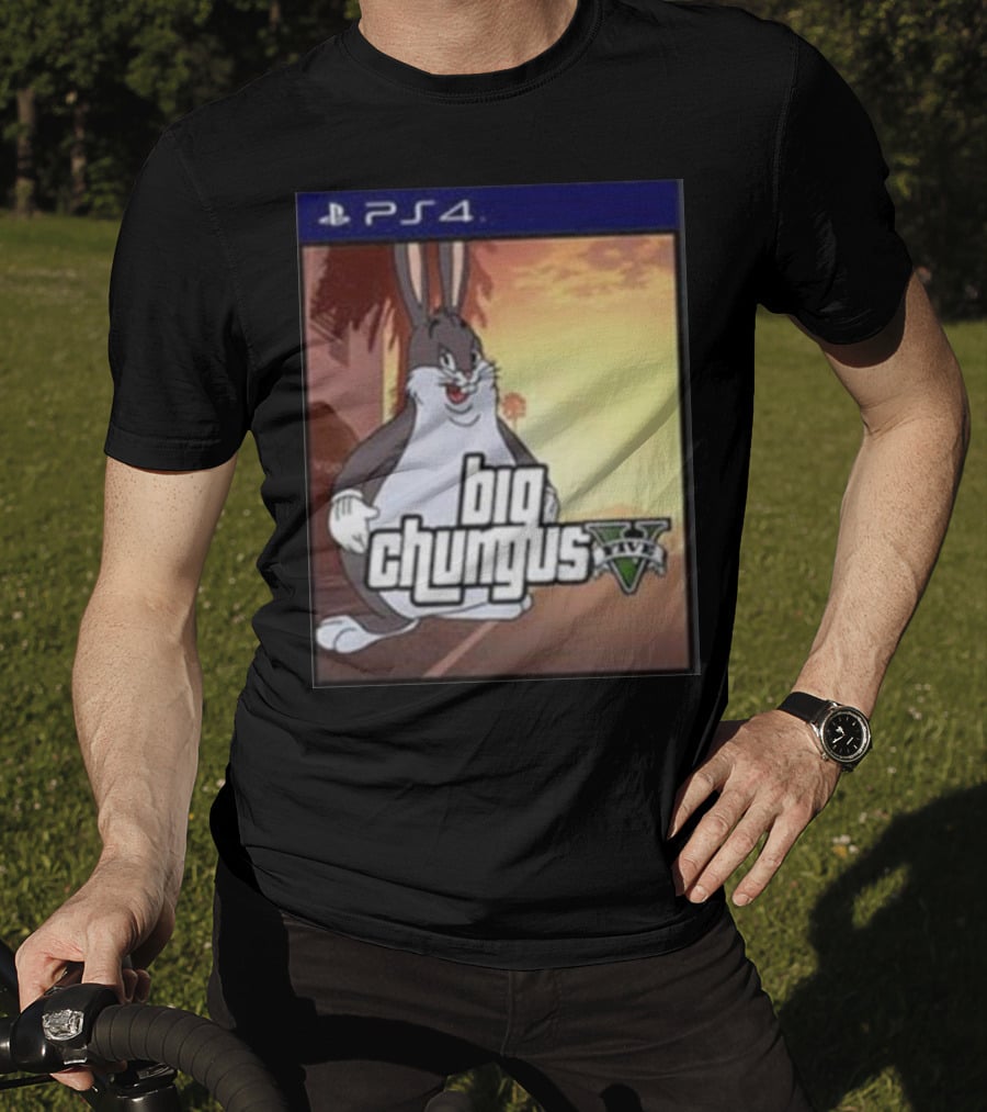 Big Chungus Grand Theft Auto V Sony PlayStation 4 Crossover T-Shirt