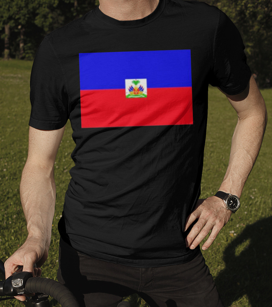 Haitian Flag Day Celebration With National Colors T-Shirt