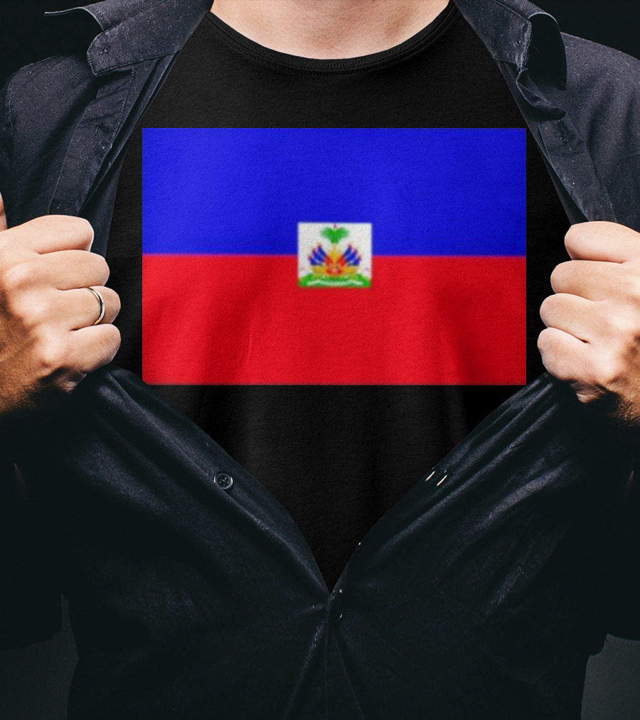 Haitian Flag Day Celebration With National Colors T-Shirt