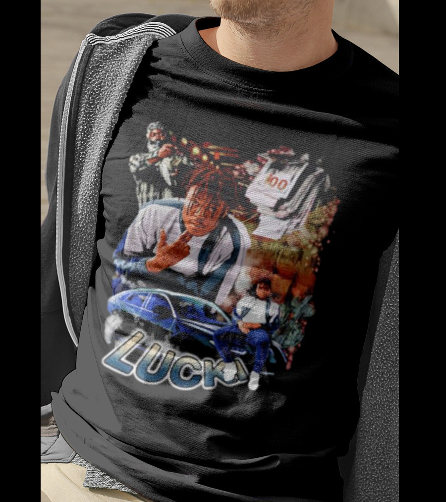 Lucki Rapper American Car And Cash T-Shirt