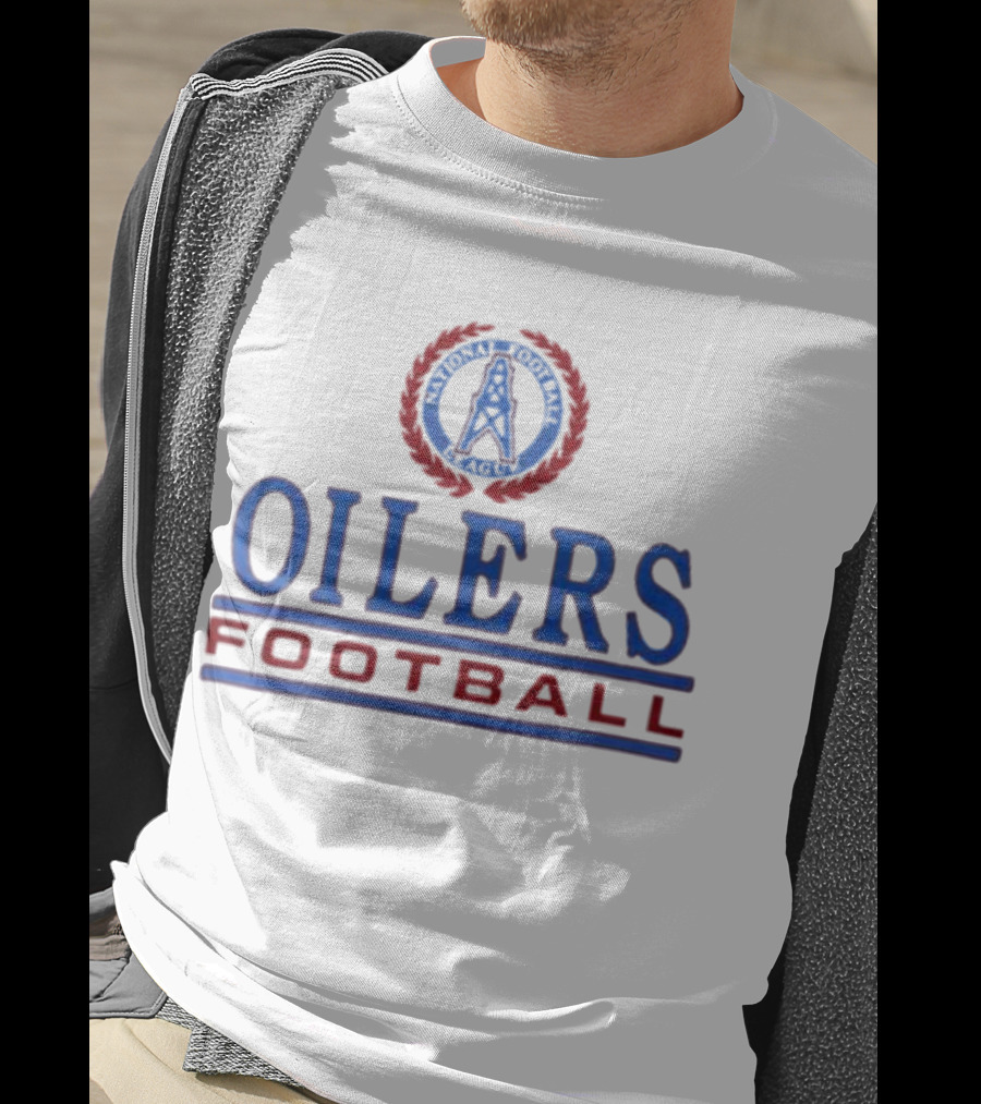 Oilers Football National League Crest T-Shirt