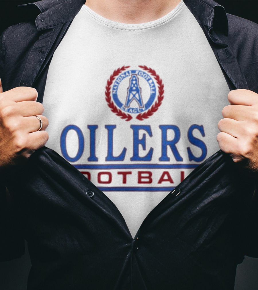 Oilers Football National League Crest T-Shirt