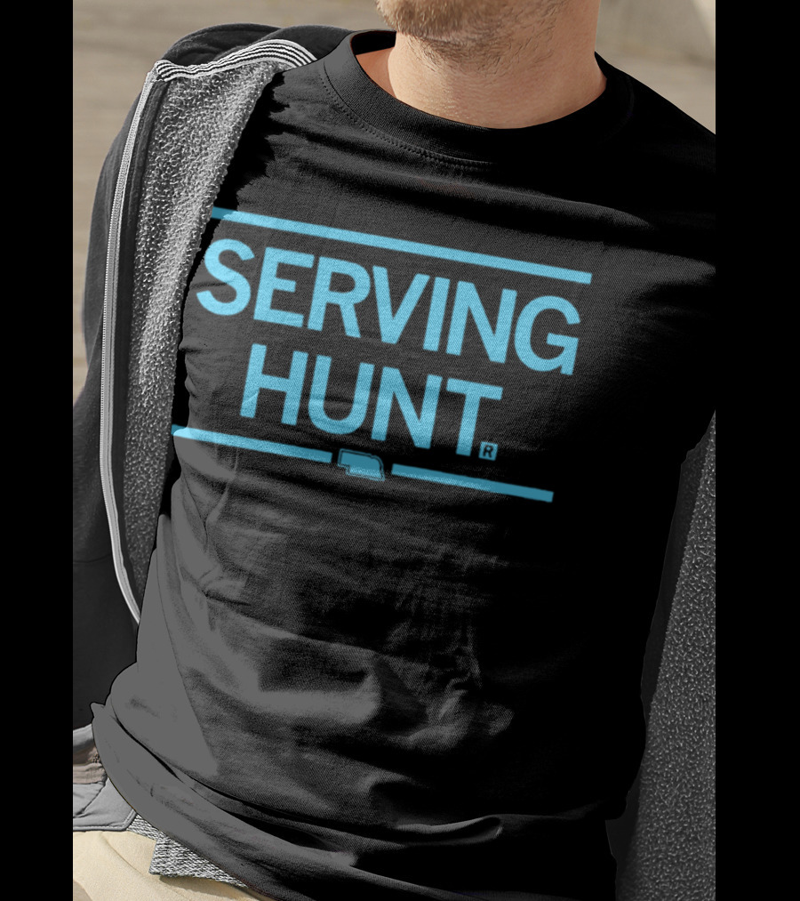 Senator Megan Hunt Serving Hunt Nebraska T-Shirt