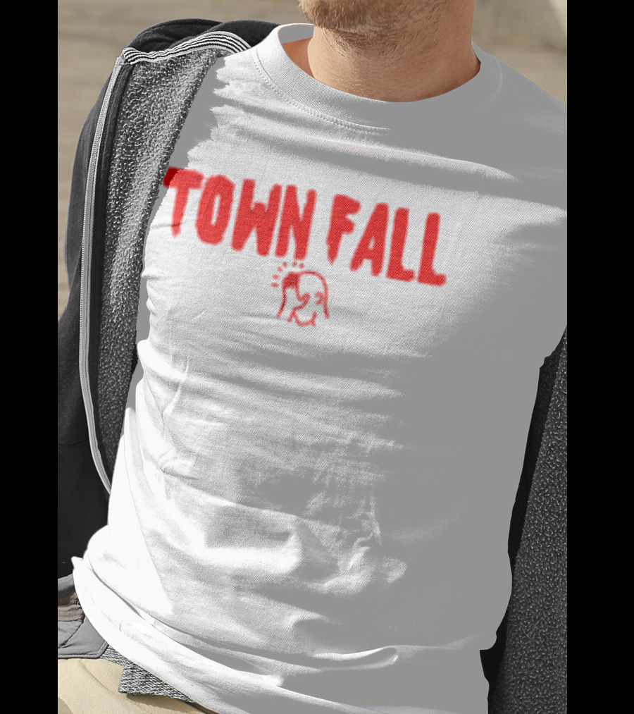 TOWN FALL TownFall Sketch Face T-Shirt