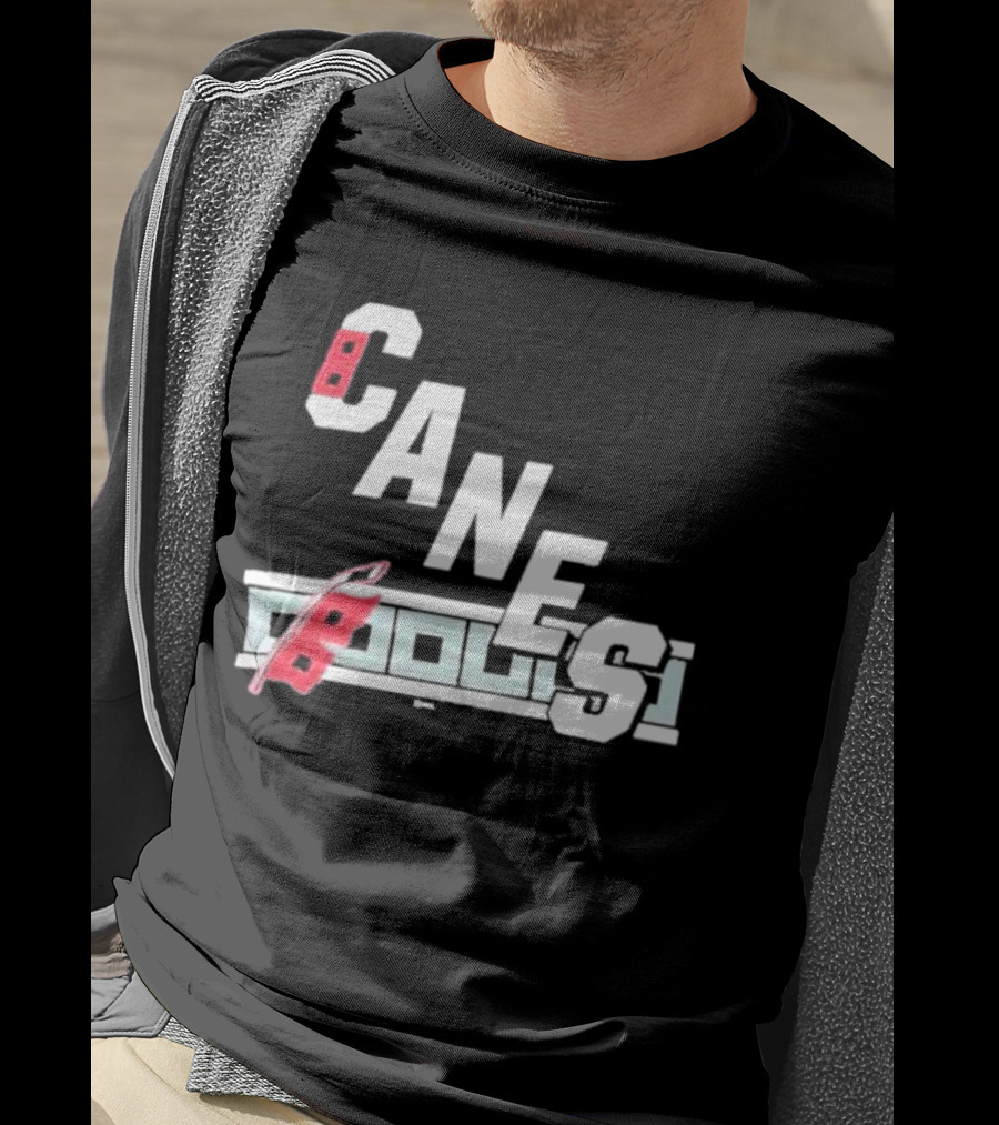 CANES Hurricanes Ice Hockey Sports Team T-Shirt