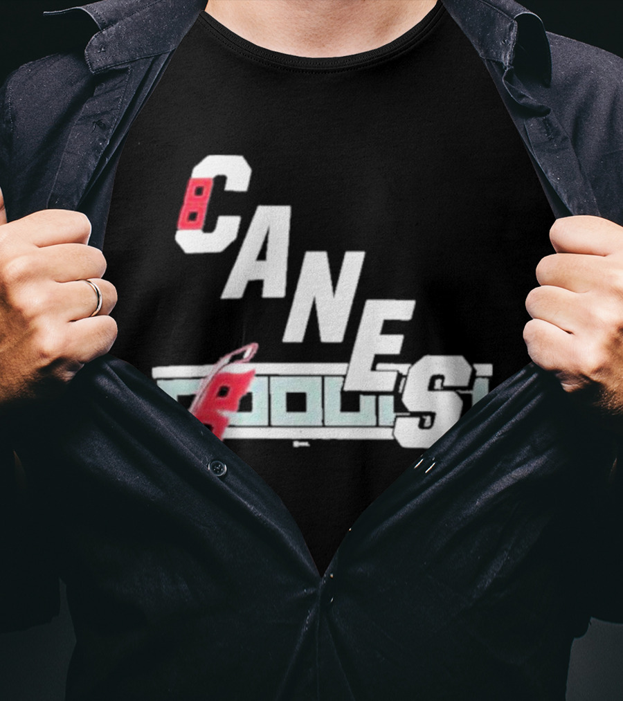 CANES Hurricanes Ice Hockey Sports Team T-Shirt