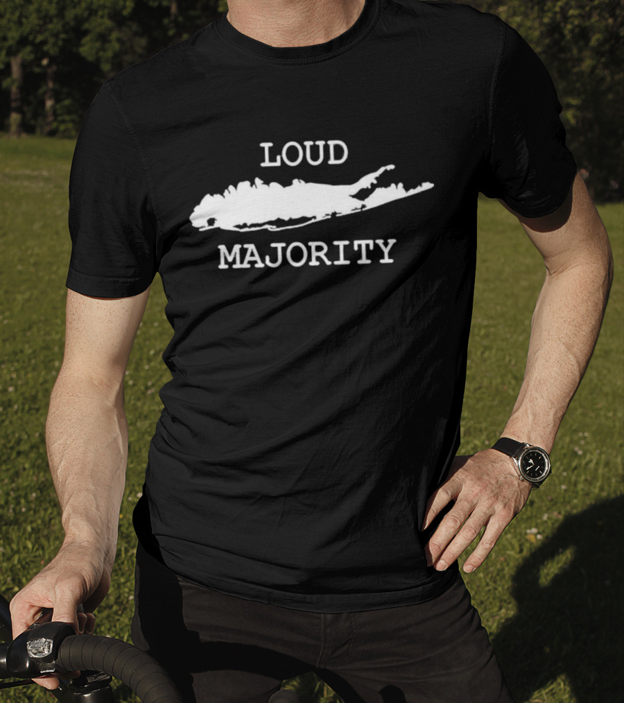Scott Presler Loud Majority Long Island T-Shirt