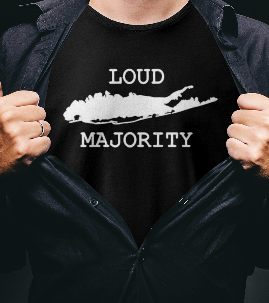Scott Presler Loud Majority Long Island T-Shirt