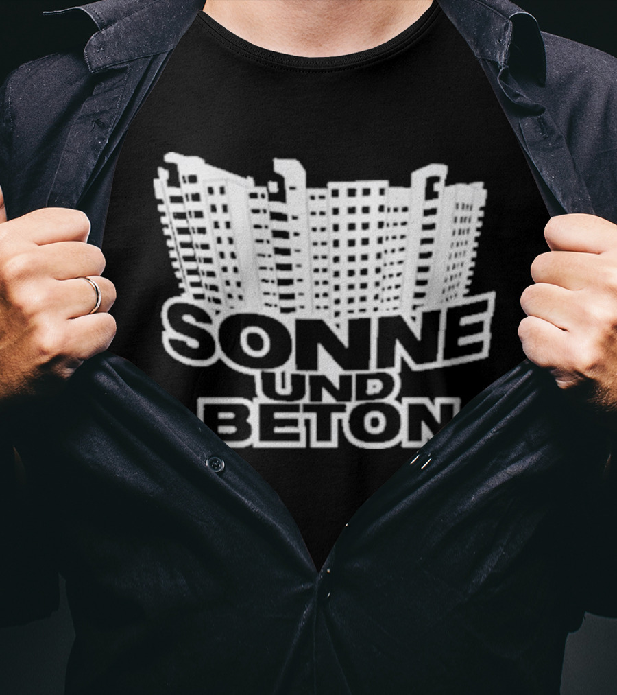 SONNE UND BETON Urban Concrete Architecture T-Shirt