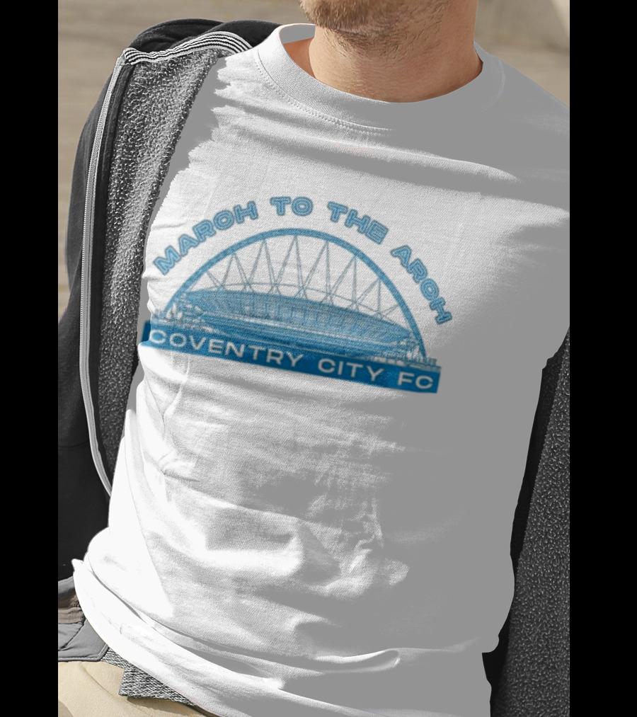 March To The Arch Coventry City FC Wembley 22-23 T-Shirt
