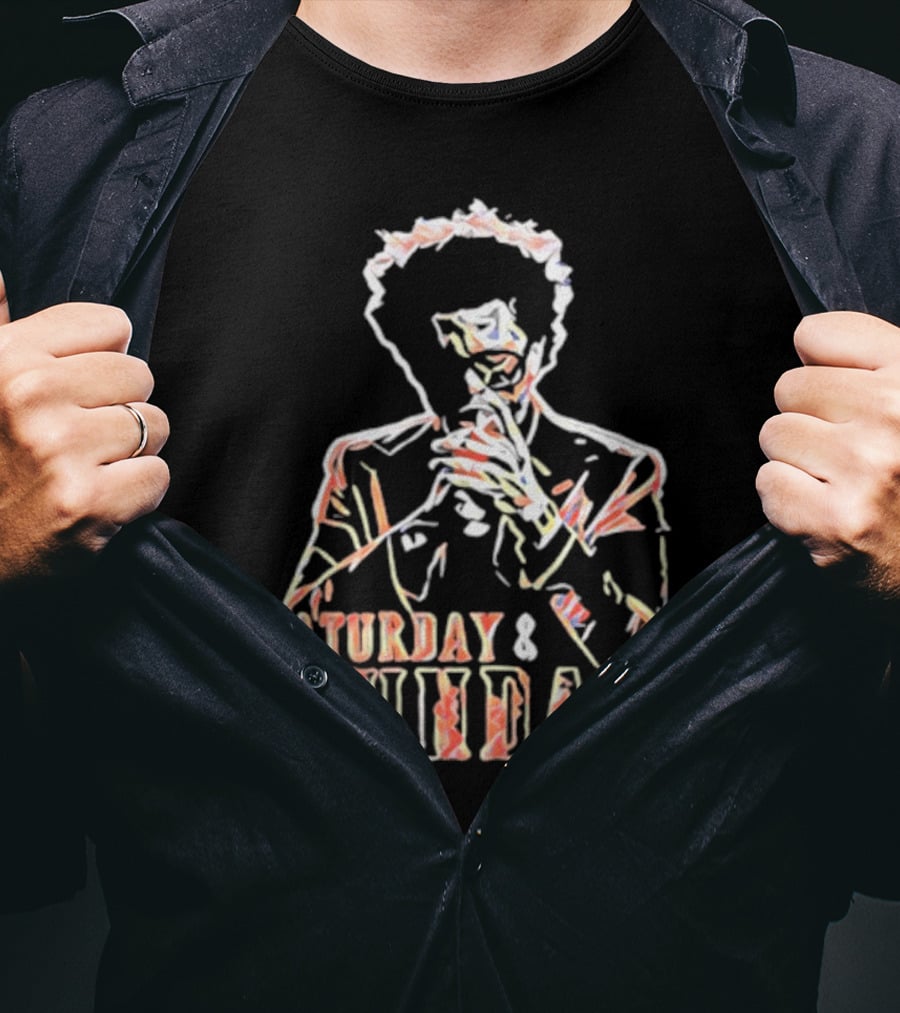 Saturday And Sunday Abstract T-Shirt