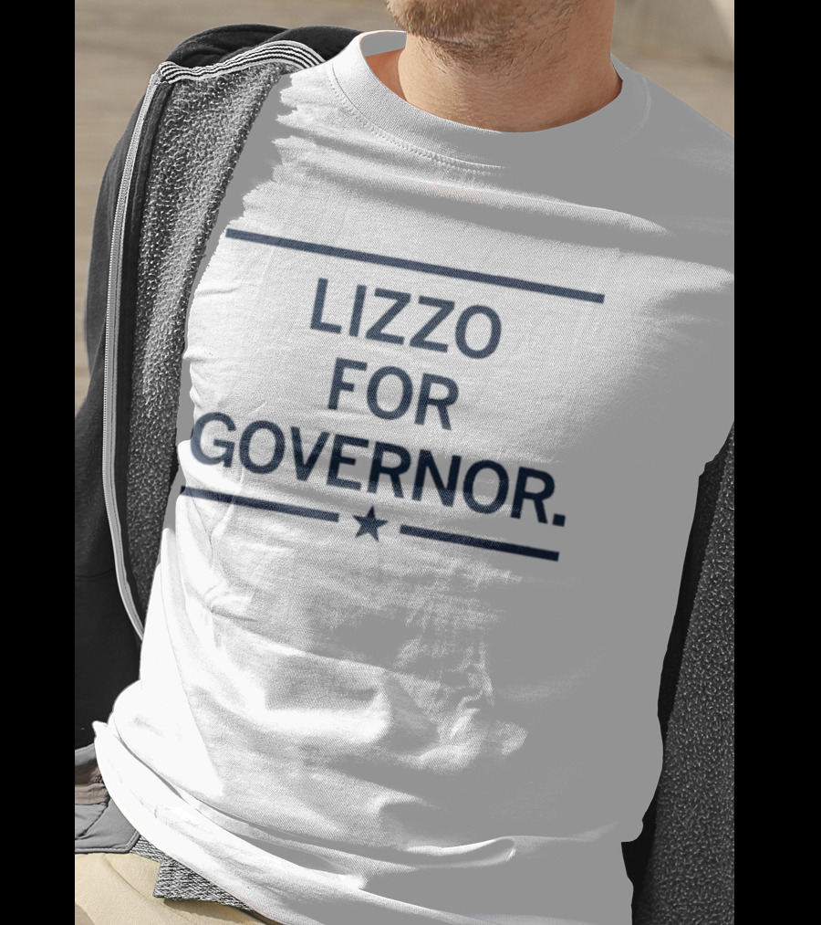 Lizzo For Governor Star Campaign T-Shirt