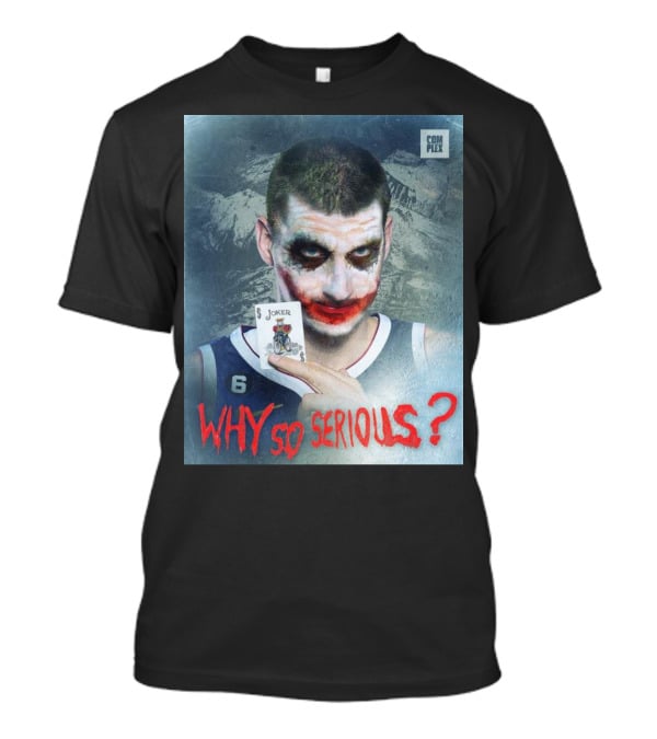 Complex Sports Why So Serious Nikola Jokic Joker Card T-Shirt