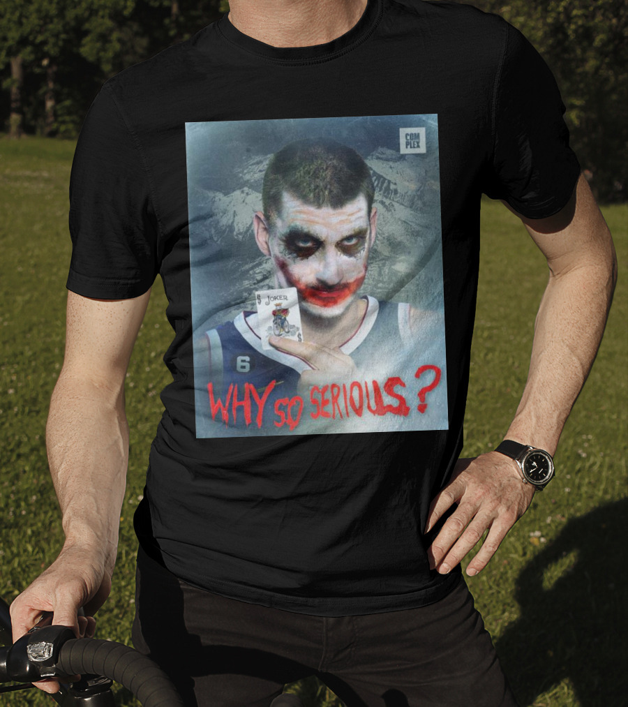 Complex Sports Why So Serious Nikola Jokic Joker Card T-Shirt