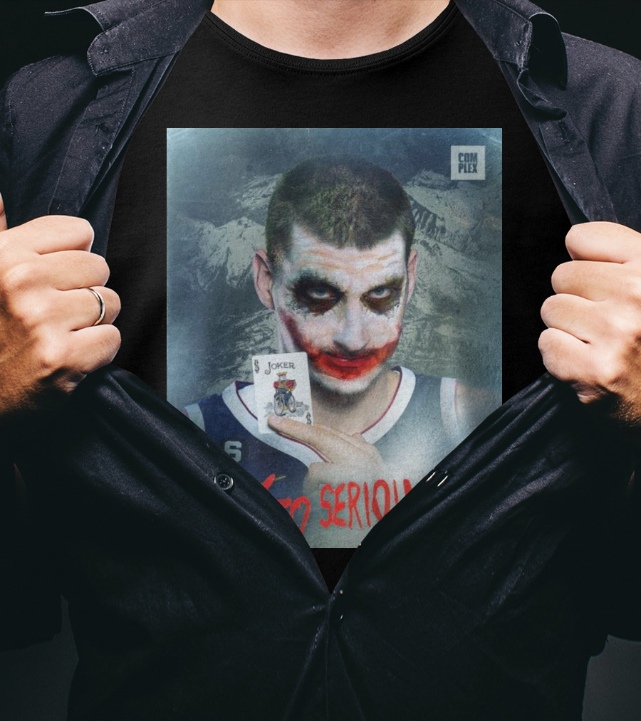Complex Sports Why So Serious Nikola Jokic Joker Card T-Shirt