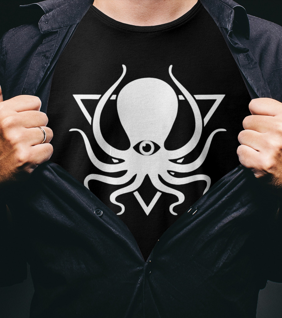 Deep Dark And Dangerous Eye Of The Octopus T-Shirt