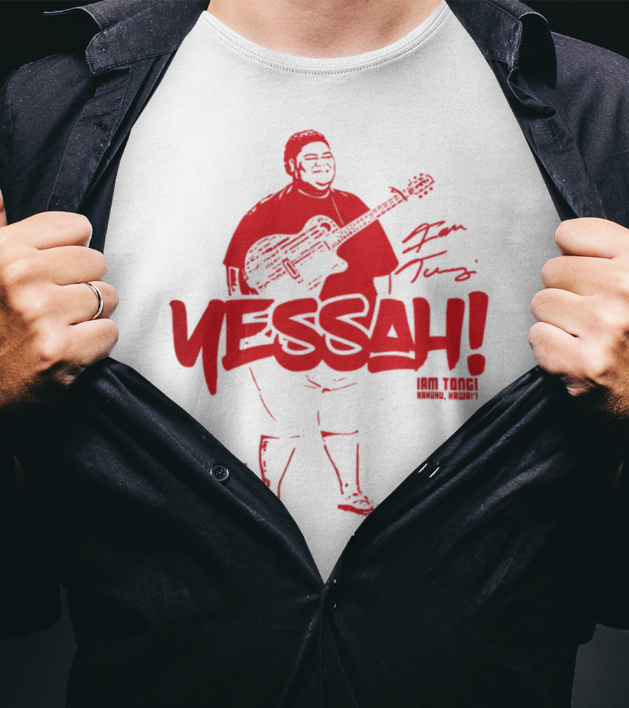 Hae Hawaii Merch Yessah Iam Tongi Kaneohe Hawaii T-Shirt