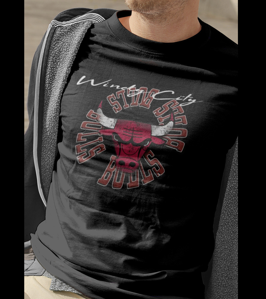 Windy City Bulls Logo House Of Highlights Shop Kot4Q Collaboration T-Shirt