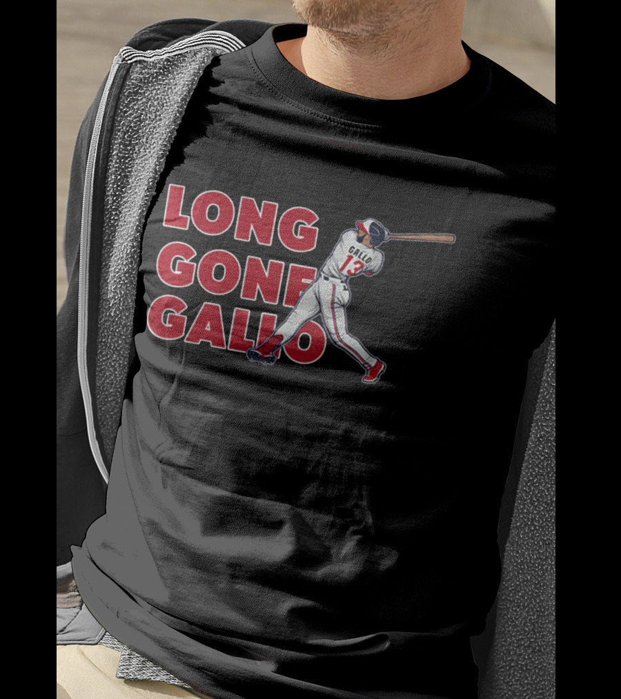 Long Gone Gallo Minnesota Baseball Player Number 13 T-Shirt