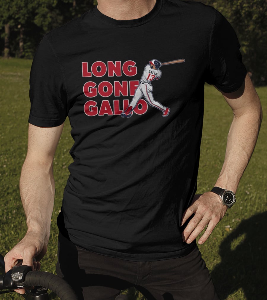 Long Gone Gallo Minnesota Baseball Player Number 13 T-Shirt