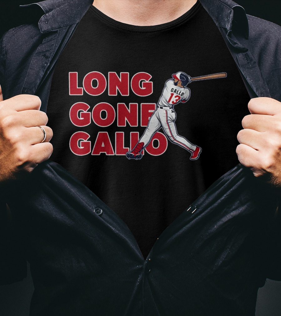 Long Gone Gallo Minnesota Baseball Player Number 13 T-Shirt