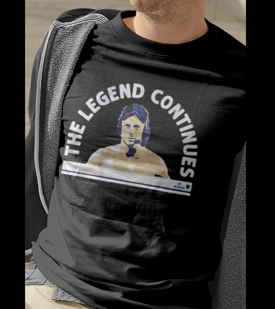 The Legend Continues 70s Action Hero T-Shirt