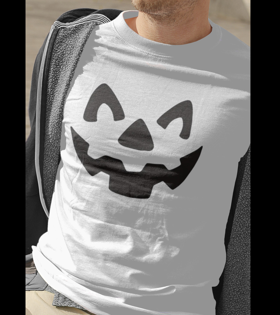 Homage.com Halloween Jack-O-Lantern Face T-Shirt