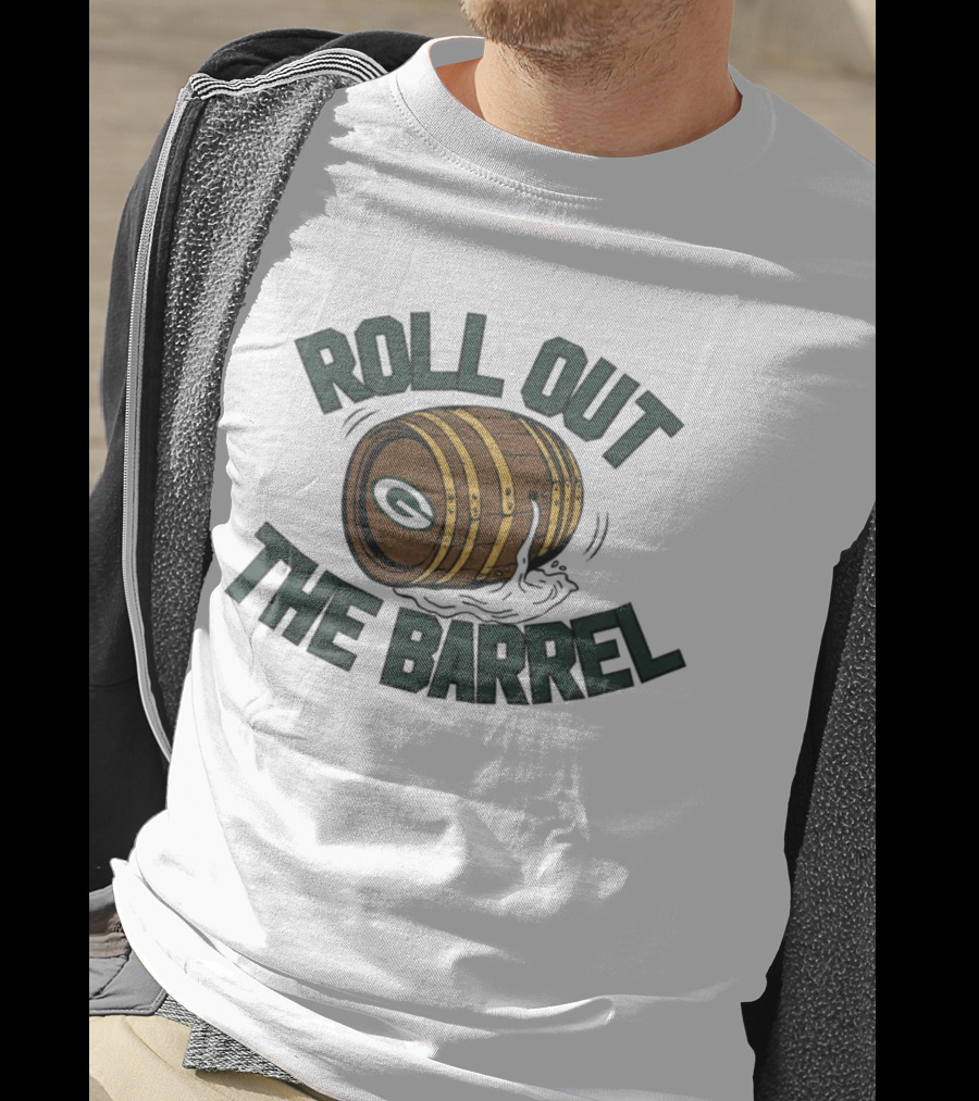 Packers Pro Shop Roll Out The Barrel Packers T-Shirt