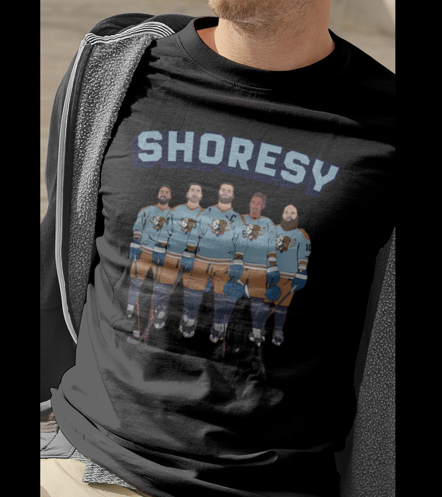 Shoresy Letterkenny Merch Team Cobalt Hockey Players T-Shirt