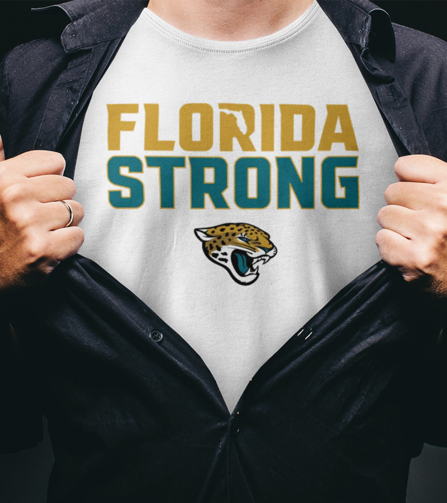 Florida Strong Jacksonville Jaguars Iconic T-Shirt