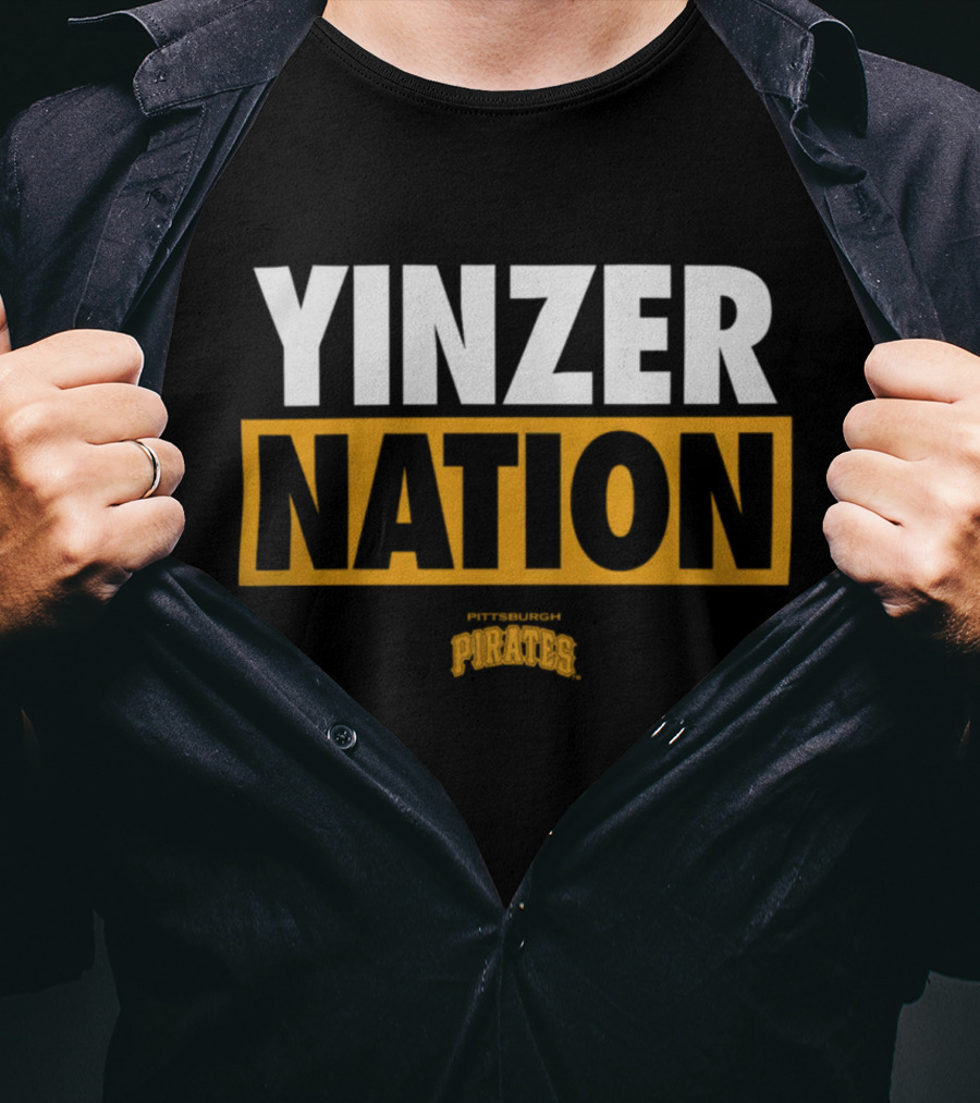 Yinzer Nation Pittsburgh Pirates T-Shirt