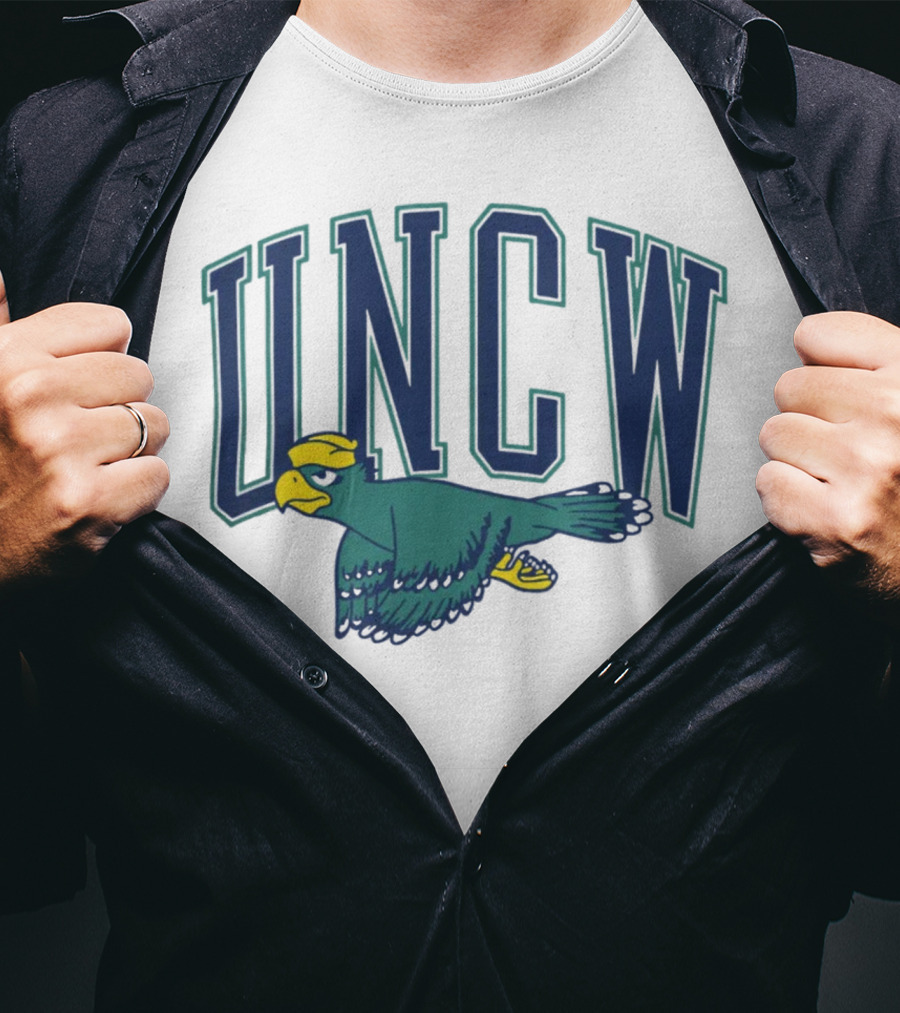 UNCW Flying Seahawk Logo College Spirit T-Shirt