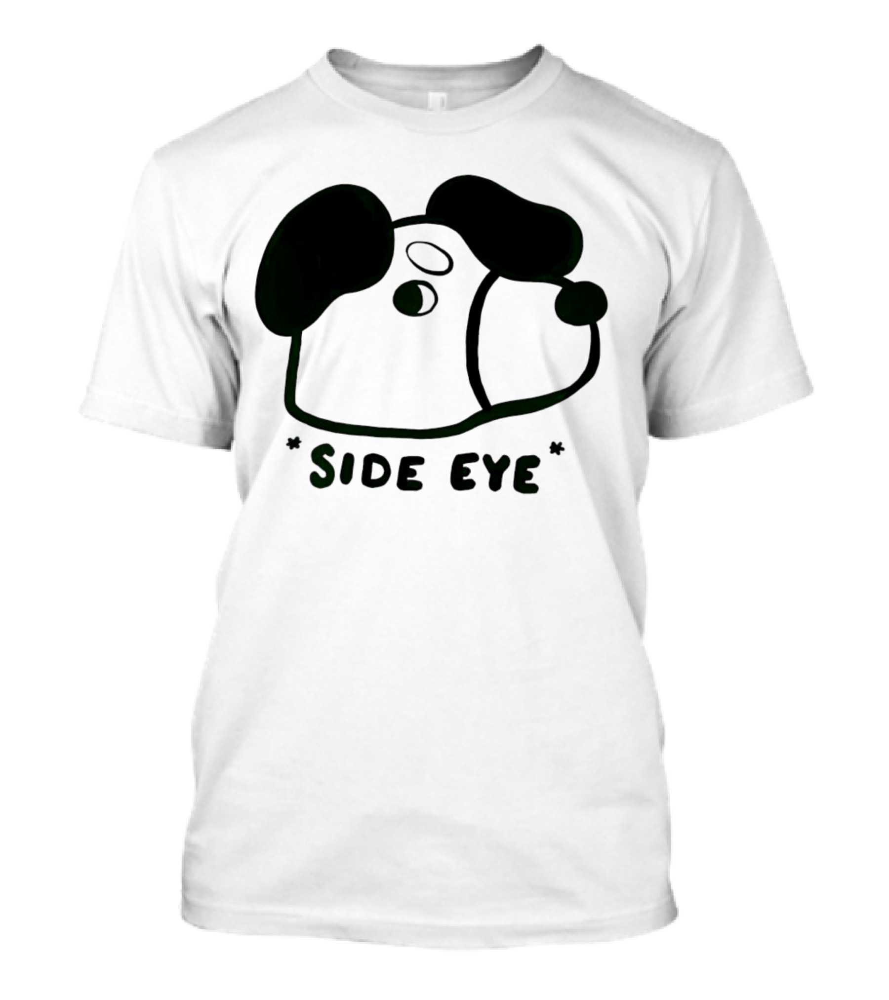 Chocolett Dog With Side Eye Expression T-Shirt