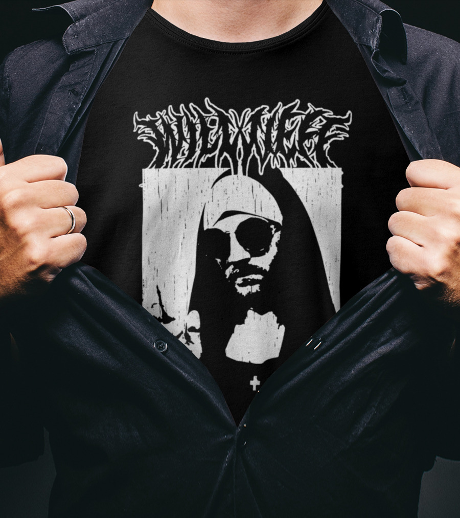 Will Neff Blasphemous Nun Parody Merch T-Shirt