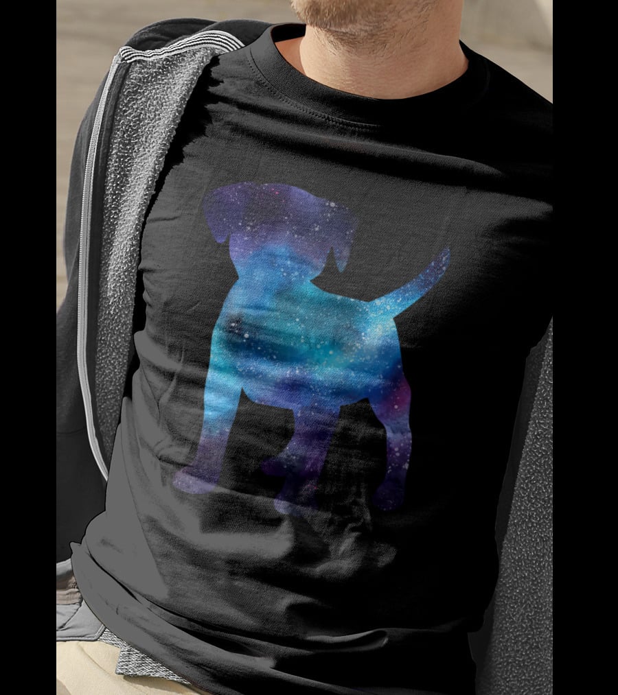 Galaxy Dog Space Puppy T-Shirt