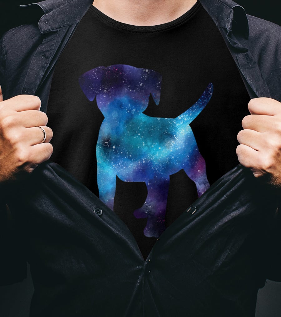 Galaxy Dog Space Puppy T-Shirt