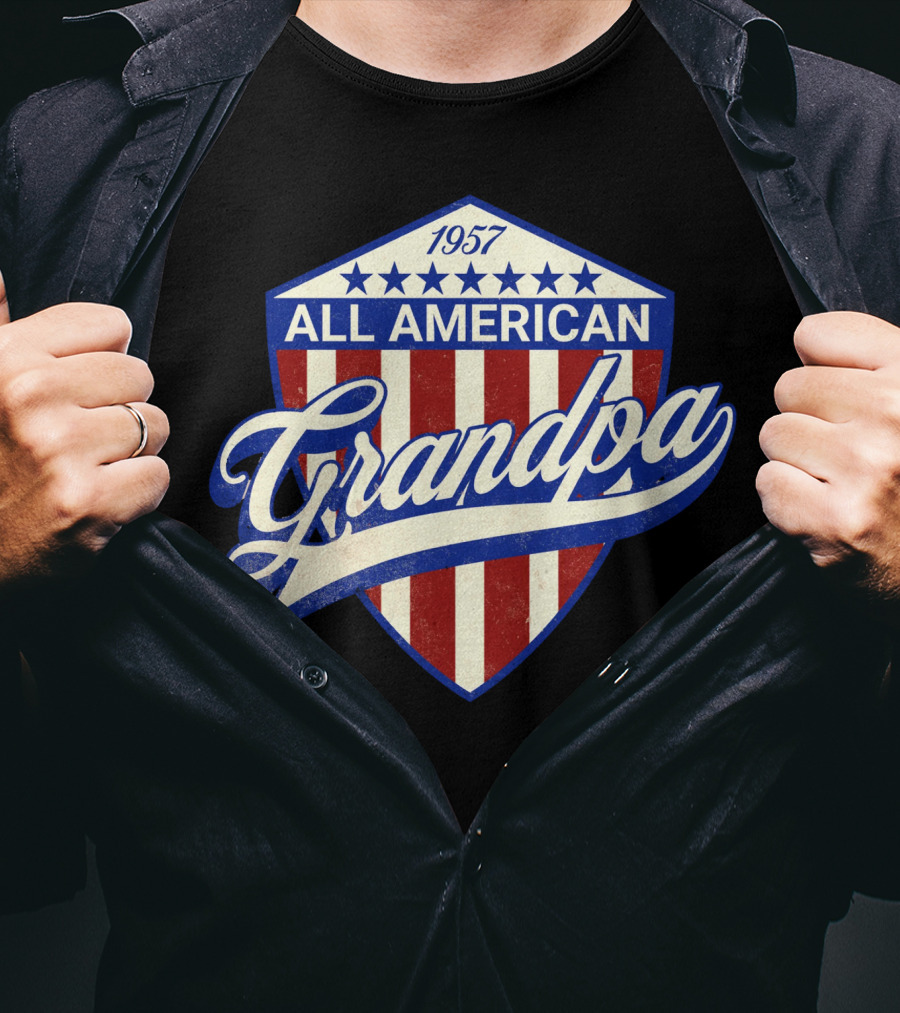1957 All American Grandpa T-Shirt