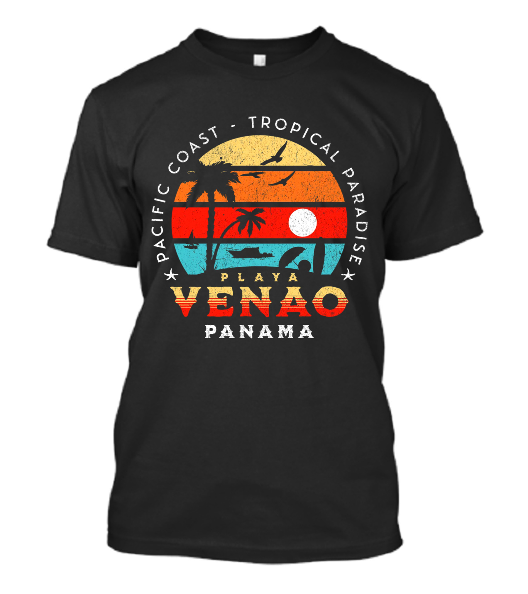 Pacific Coast Tropical Paradise Playa Venao Panama T-Shirt