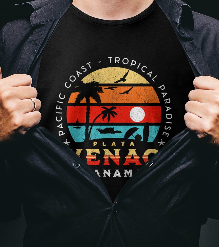 Pacific Coast Tropical Paradise Playa Venao Panama T-Shirt