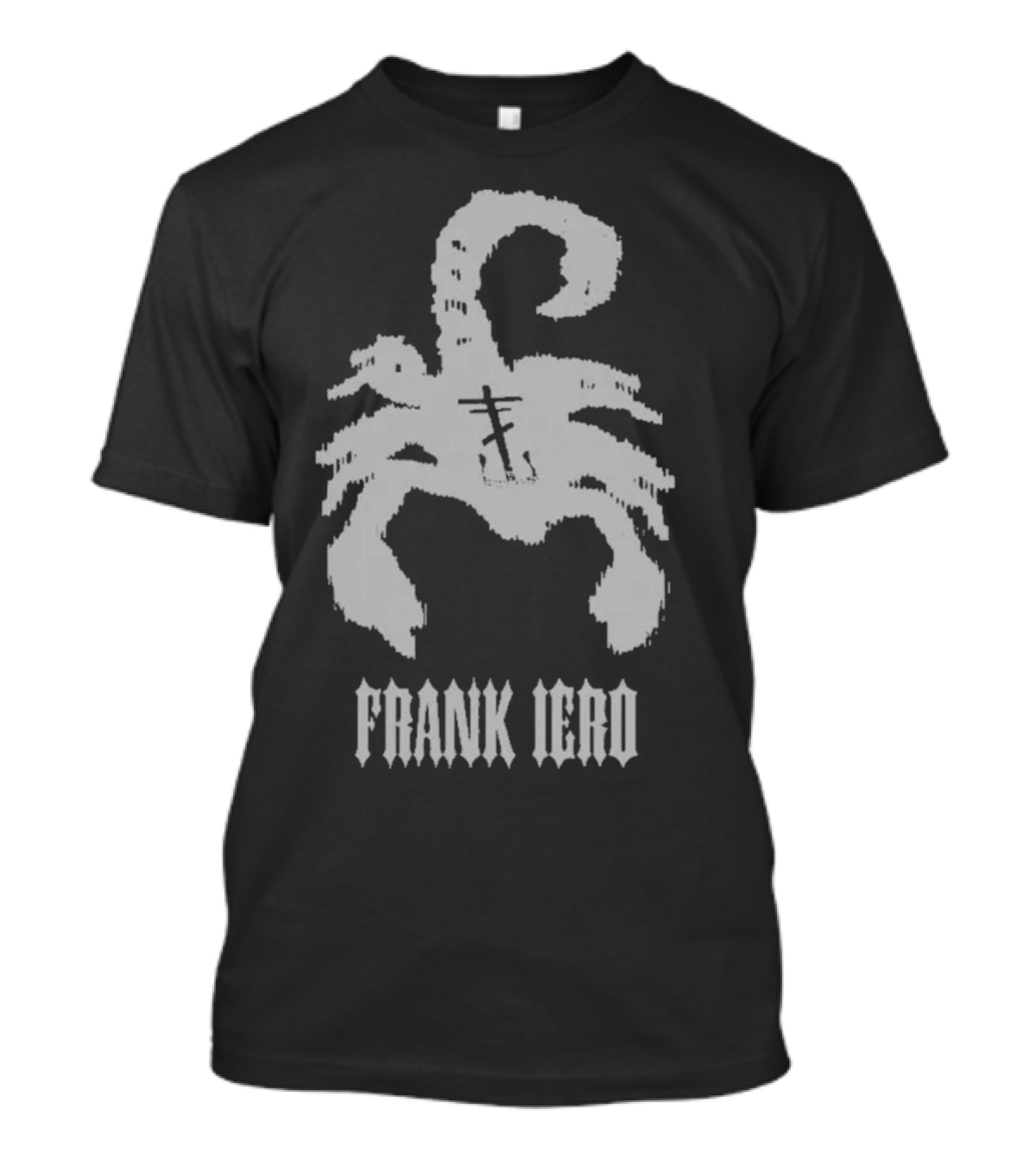 Frank Iero Scorpion With Cross T-Shirt