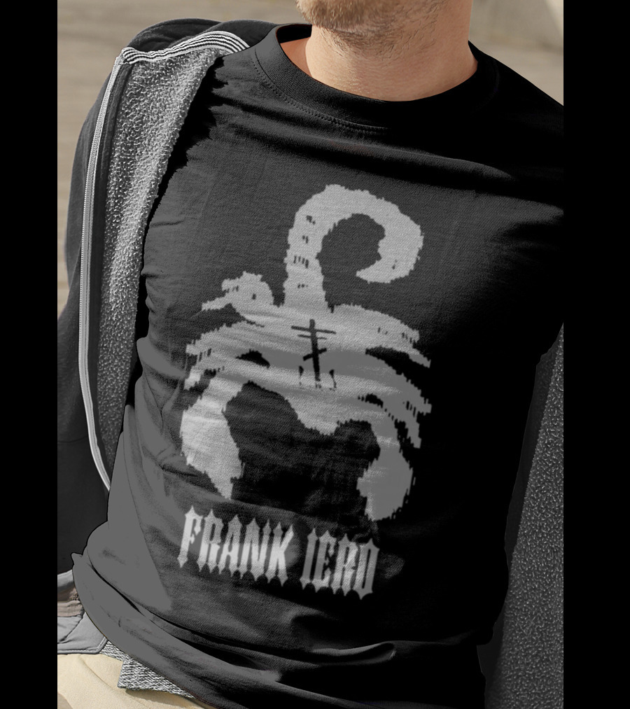 Frank Iero Scorpion With Cross T-Shirt