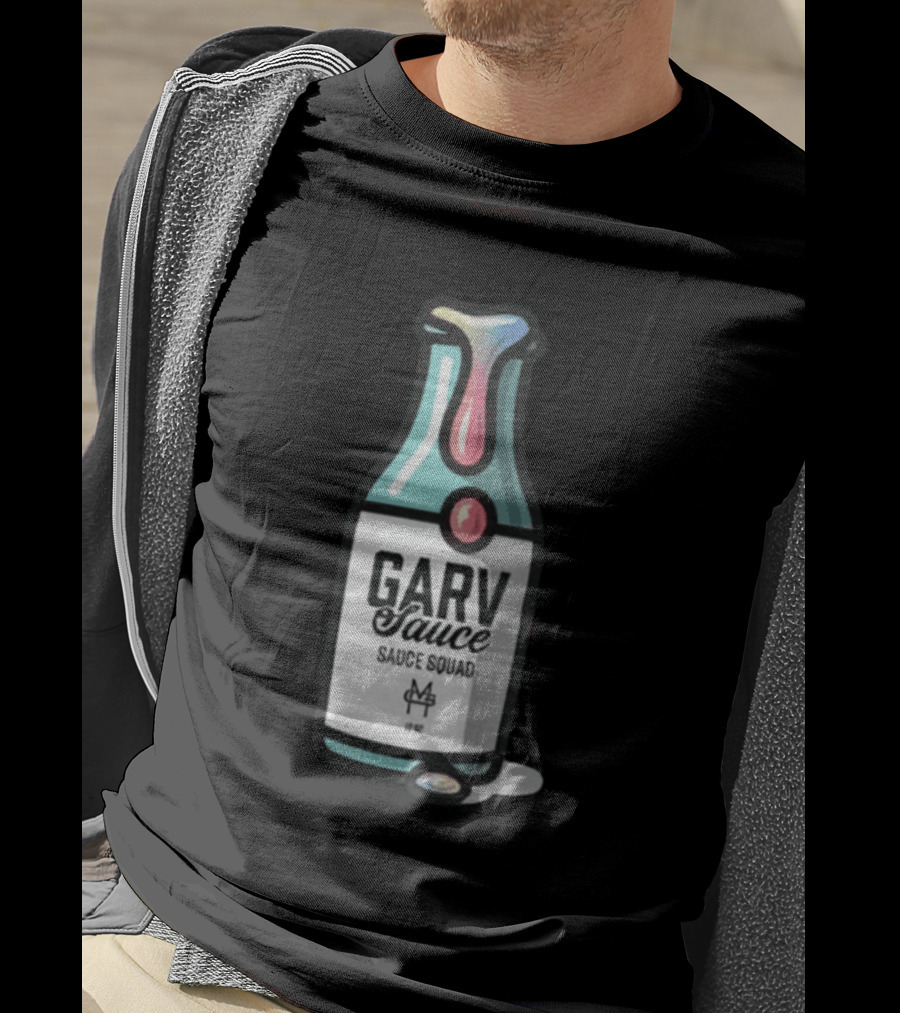 GARV Sauce Bottle Sauce Squad 12 OZ T-Shirt