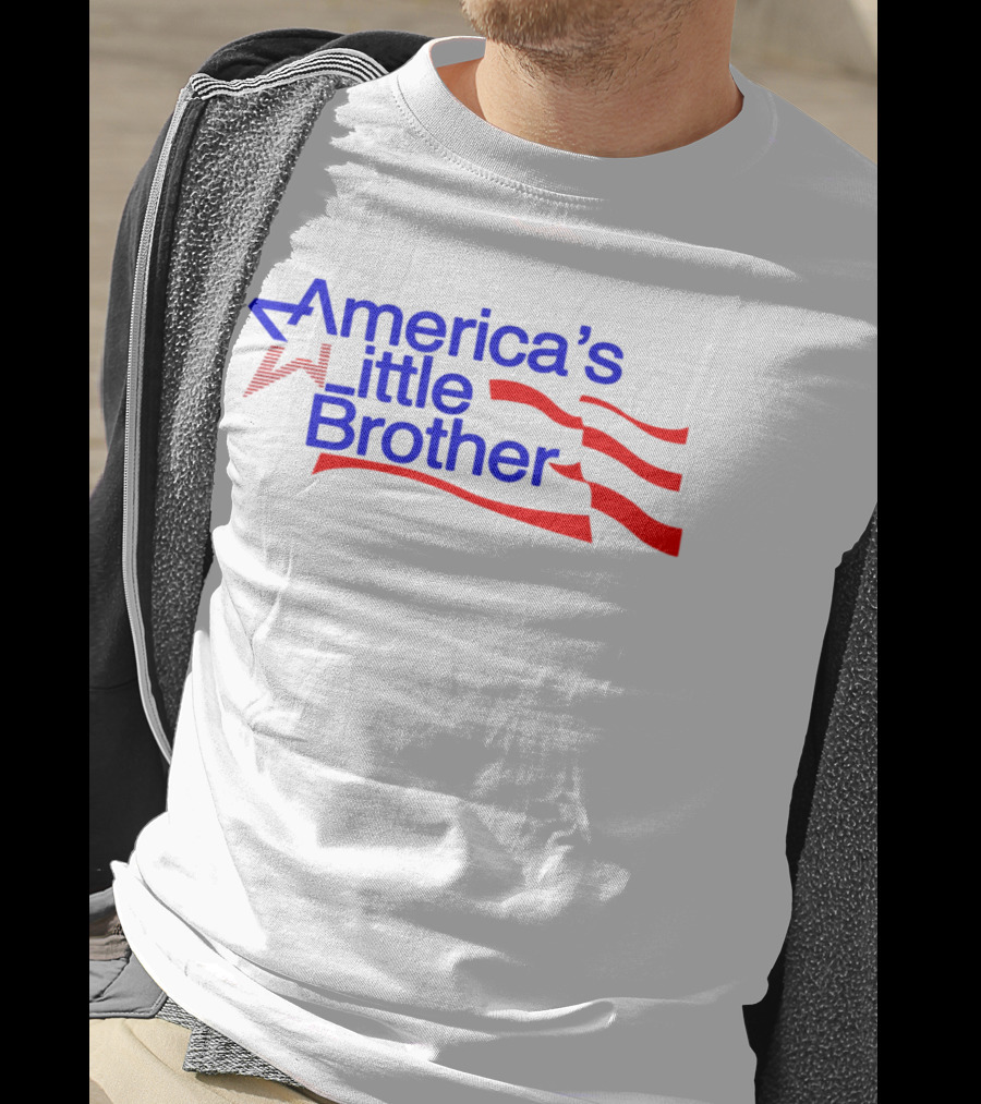 America’s Little Brother Star And Stripes T-Shirt