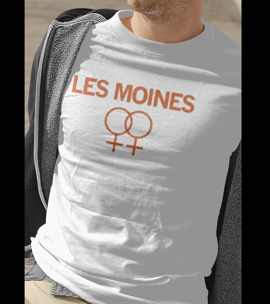 Les Moines Intertwined Venus Symbols T-Shirt