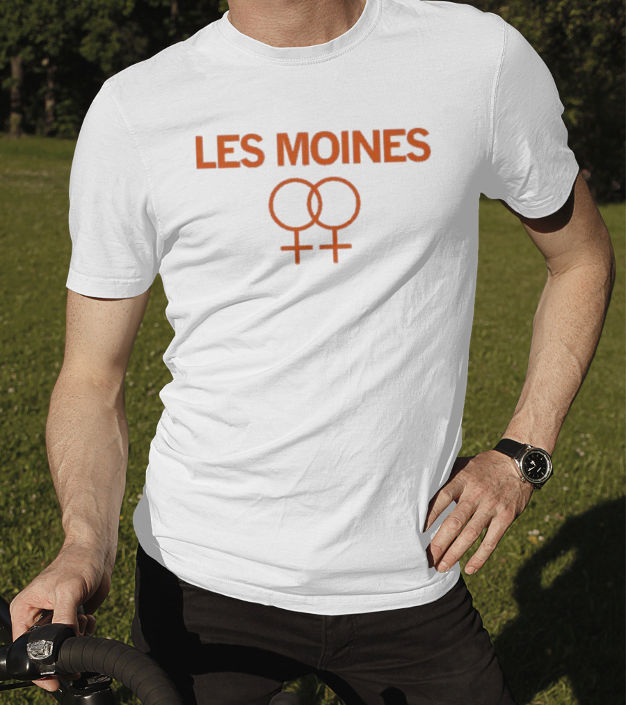 Les Moines Intertwined Venus Symbols T-Shirt