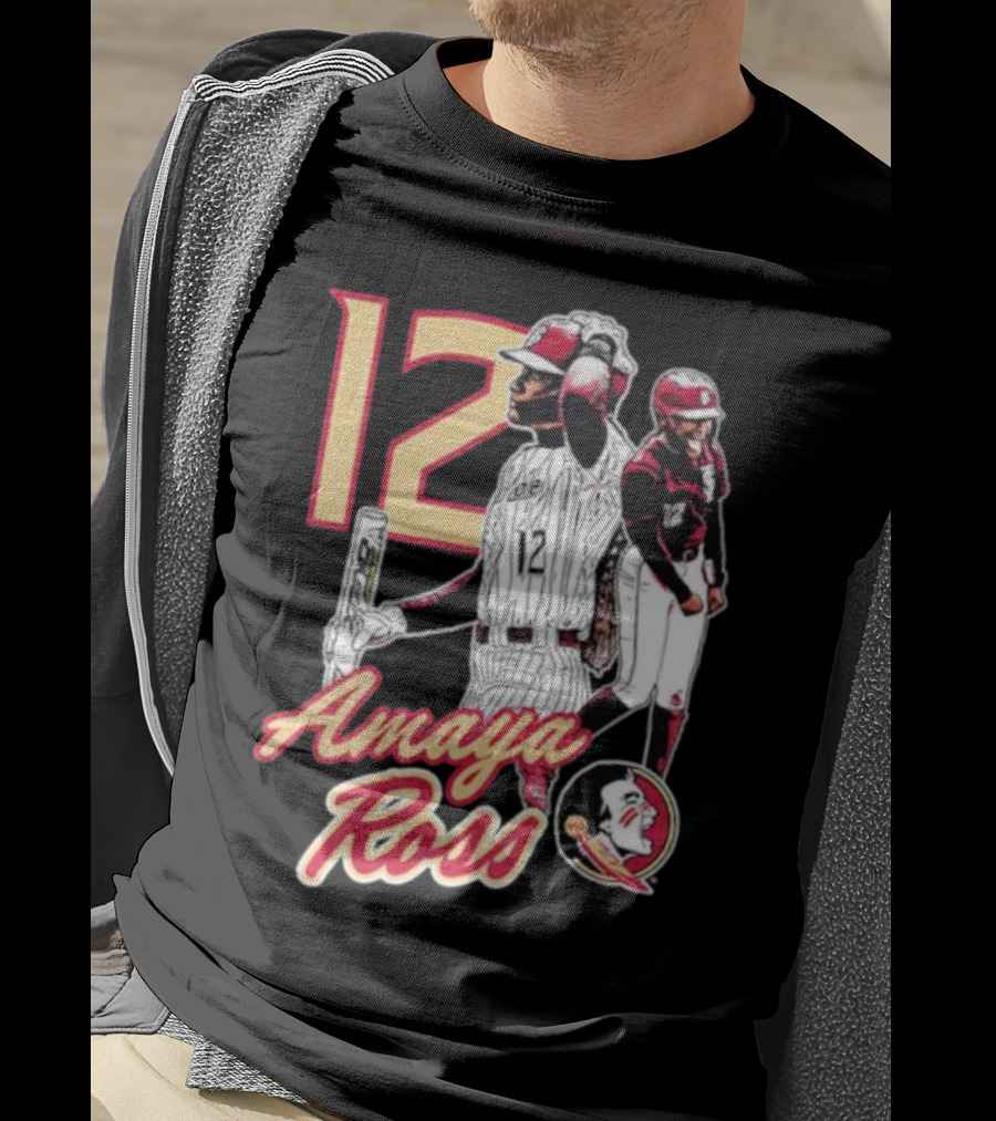 Amaya Ross 12 FSU CWS Bound T-Shirt